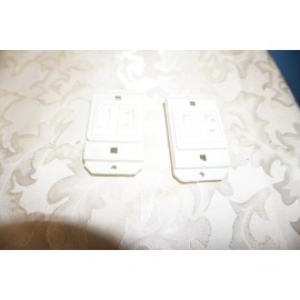Sigma SIGNA RV CAMPER WHITE 12 VOLT DOUBLE ON OFF SWITCH 2 PER ORDER