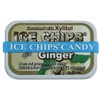 ICE CHIPS Xylitol Candy Tins (Ginger, 3 Pack) - Includes