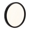 Gold Streak Digital Camera Lens Filter Antiscratch Optical Glass Aluminum