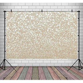 Lvory Bokeh Backdrop Shinning Spots(Not Glitter) Birthday Photography Background Happy Wedding Baby Shower Newborn Baby Anniversary Day Selfie Portrait Valentine's Day Party Decoratio