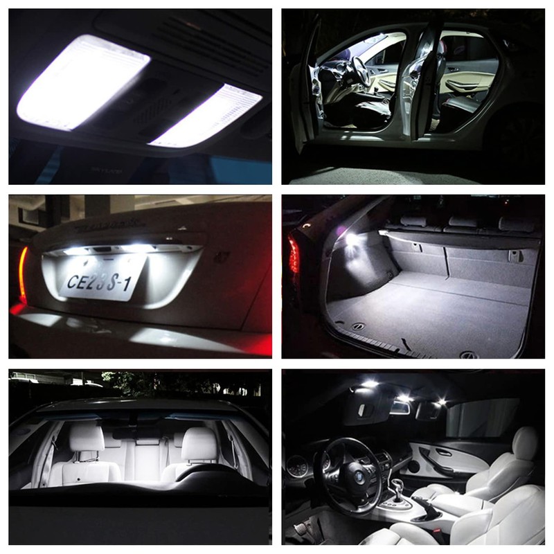 13pcs Highlander LED Interior Lights Bulb Kit for Toyota Highlander