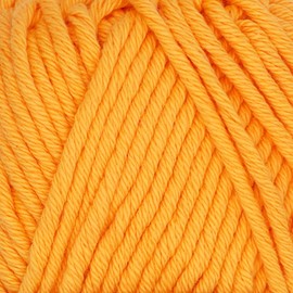 JubileeYarn Lacery Yarn - 100g/Skein Chunky Cotton - Bright Orange - 4 Skeins
