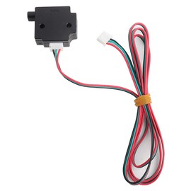 ASHATA 3D Printer Filament Detection Module Filament Sensor with Cable, Run-Out Pause Detecting Filament Sensor for 3D Printer and Lerdge Board, 3D Printer Accessories