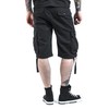 Black Premium by EMP Men's Black Shorts with Large Pockets,