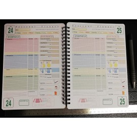 Diet & Fitness Diary 100 Days A5 15 x 20.5 cm German