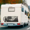 INCreation Company American Flag Camper RV Decal Camping Sticker USA