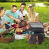 Cooler Bag, Waterproof Lunch Box, 18L Large Leakproof Camping Cooler,