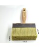 ROLLINGDOG Limewash Brush - 5.5" Deck Stain Brush Wood Handle