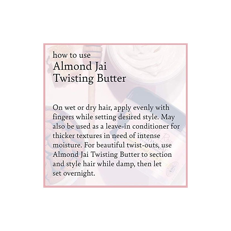 Camille Rose Almond Jai Twisting Butter, 8 fl oz