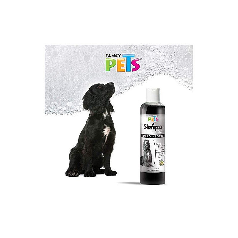 Fancy Pets Shampoo Essentials para Perros de Pelo Negro con