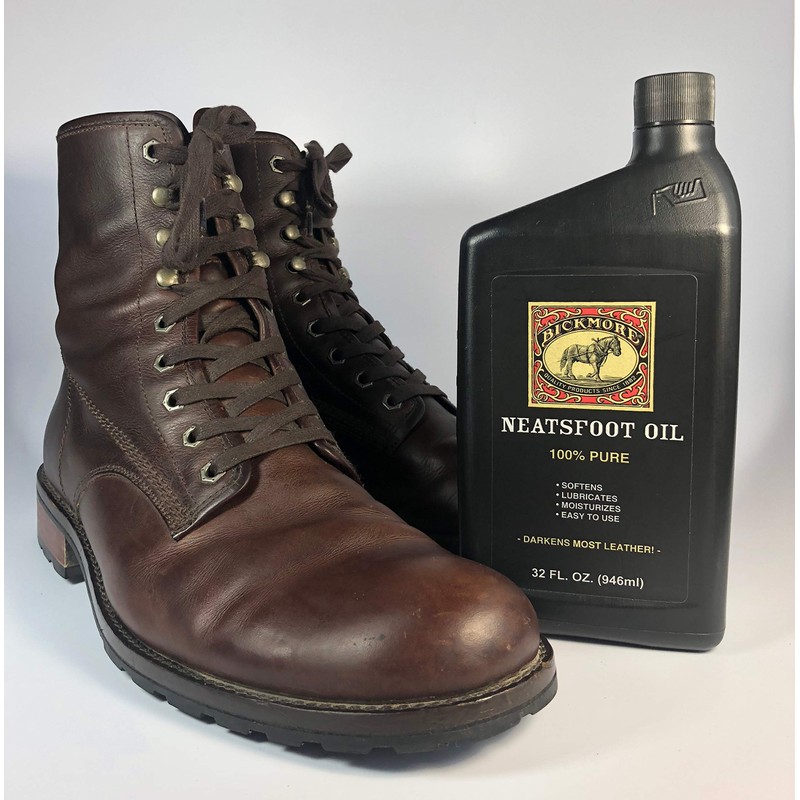 Bickmore 100% Pure Neatsfoot Oil 8 oz - Leather Conditioner