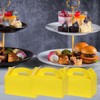 Aosric 12 pcs Party Favor Boxes, 9.45x5x5 Inch Yellow Treat