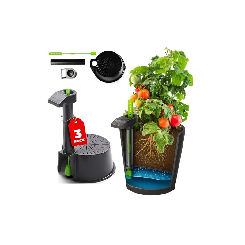 Self-Watering Planter Insert for 5-Gallon Buckets - 3-Pack