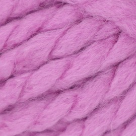 Estako Cozy Thick & Quick Yarn 20% Wool 80% Acrylic Soft Super Bulky Weight #6 Knitting and Crocheting Yarn 3.52 oz (100gr) 65 yds (60 m) (56032-Rose)