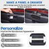 Side Door Storage Box Glove Organizer Tray Compatible with Toyota