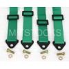 TANAKA 1 TANAKA UNIVERSAL GREEN 4 POINT BUCKLE RACING SEAT