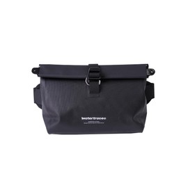 Waterproof Waist Pack Messenger Bag for Surfing, Snorkeling, Paddleboarding, River Trekking, Swimming, Kayaking, Cycling - Waterproof Bag (Black)
