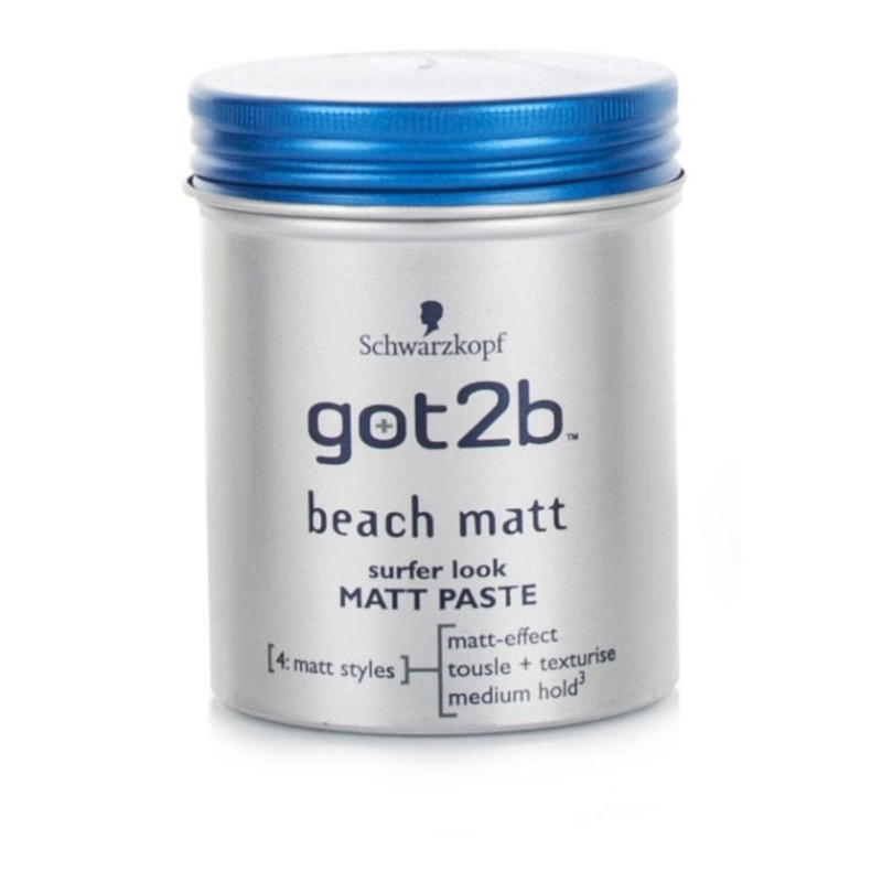 Schwarzkopf Got2b Beach Matte Paste, 100ml