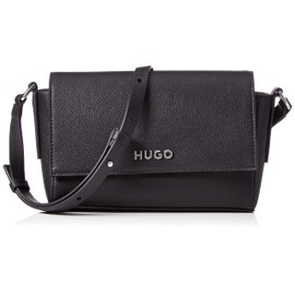 HUGO Women's Chris FL. Crossb. R. Crossbody, Black 1