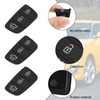 HTTYHT 3 Button Key Fob Rubber Pad Replacement Compatible with