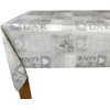 Karina Home Home Sweet Home Grey PVC Tablecloth 180cm x