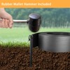Citrine Garden Landscape Edging Kit, Include 4 Inch High 120
