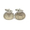 1964 Original Irish 6d Sixpence birthday/Anniversary Cufflinks ideal for a