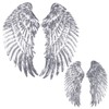 2 Pieces of Wing Sequin Patches, Clothing Accessories, Decorative Patches,