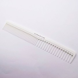 Hongo No.105 Professional Cut Comb for Dry Cutting White Hongo