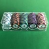 Poker Chip Holder Tray Racks - 1Pack Clear Acrylic Chips