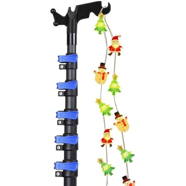 DOBEN Carbon Fiber Christmas Light Pole Hanger Tool Tree, 4.7