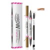 2-Prong Micro-Fork Tip for Defined, Natural Brows, Long-Lasting, Waterproof, Dual-End