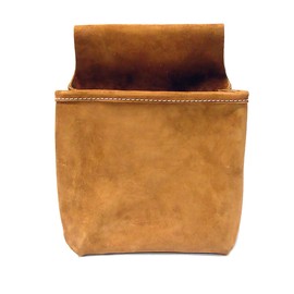 Heritage Leather 422 Single Pocket Professional Split Leather Nail Bag