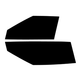 Trueline Automotive Precut Window Tint Kit Compatible with Hyundai Veloster 2012-2017 - Customizable Front Sides - Front Car Window Tint - Pre Cut Window Tint for Car Windows - Tint Kit