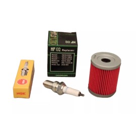 JSI Maxima Oil Kit New Tune up Kit Suzuki Ozark 250 LT-F250 Premium Oil Change Kit (2002-2014)