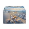Baxinh Starfish Printed Toaster Cover - Dustproof, 4 Slice Oven