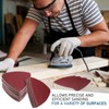 Mobestech 100Pcs Triangle Sanding Pads Sand Paper Sander Tools Sanding