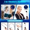 Sovvid Wireless Microphone Headset, UHF Head Mic Speaker System, Professional