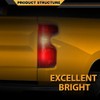 CNNELL Tail Light Assembly Rear Lights Red Lens Right Compatible