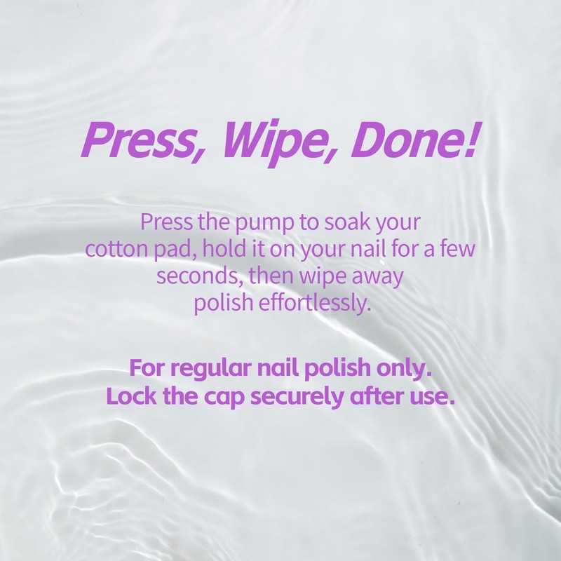 Non Acetone Nail Polish Remover Kit – 6.76 fl.oz with