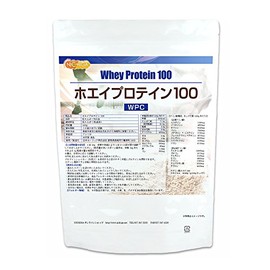 ホエイプロテイン100 500ｇ 合成甘味料・合成香料・無添加 牛成長ホルモン不使用 [01] NICHIGA(ニチガ）