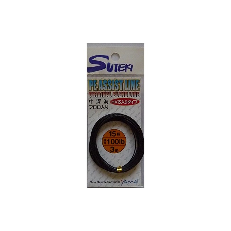 Yamai/Suteki LB-100 100 Lb PE Line with Black HV Core