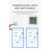 Comphic Tuya Zigbee Temperature Humidity Sensor with LCD Display, Intelligent