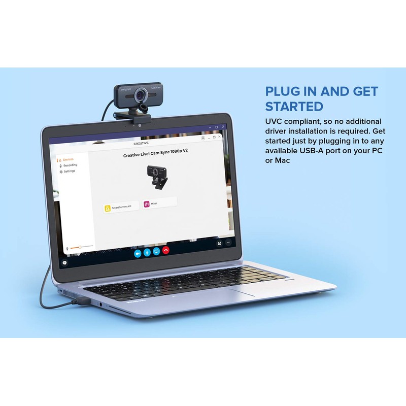 Creative Live! Cam Sync 1080p V2 Full HD Wide Angle