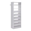 Easy Track Shoe Shelves Closet Storage, 24" - 3 Pack,