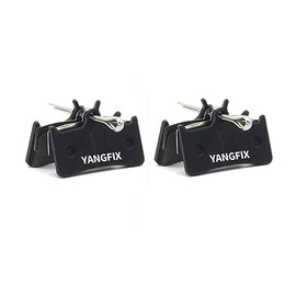 YANGFIX 2 Pairs Bicycle Disc Brake Pads for Shimano XT M775 / M775-DH/XTR Pre-02 / Grimeca System 8 / Hope M4 / Sram 9.0 YF25-2