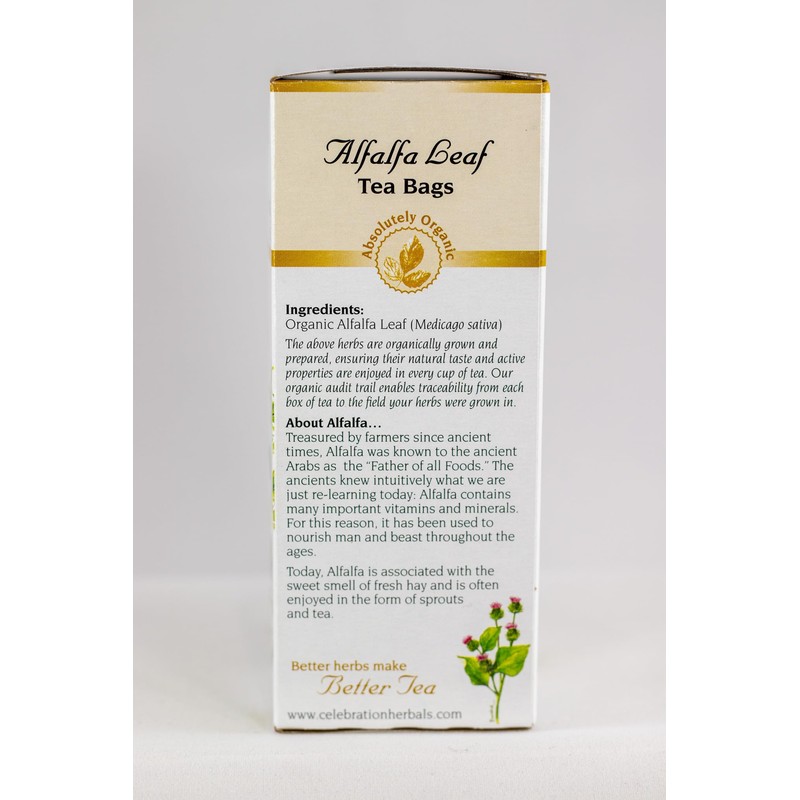 Celebration+Herbals+Organic+Alfalfa+Leaf+Tea+Bags+24+Count