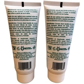 IMMI Desodorante Natural Niaouli (menta) en tubo depresible de 75 grs. 2 Piezas