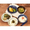 ih-007-01 Tableware East Rice Bowl, Blue Tokusa, Japanese Tableware, Blue