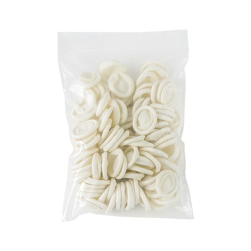 Finger Cots 200 PCS Latex Anti-Static Finger Covers Finger Tip